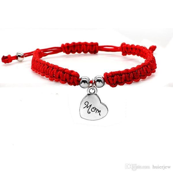 pretty lucky bracelet i love you mom red thread beautiful bracelets jewelry for mum mother's day gift family bless chic charm bracelets, Black
pretty lucky bracelet i love you mom red thread beautiful bracelets jewelry for mum mother's day gift family bless chic charm bracelets, Black