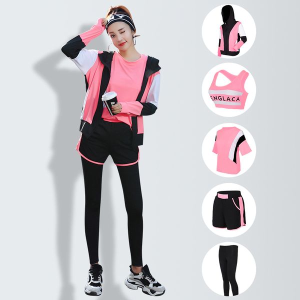 sports women's suit autumn gym beginners casual running winter online celebrity fat mm yoga clothes five pieces set
sports women's suit autumn gym beginners casual running winter online celebrity fat mm yoga clothes five pieces set
