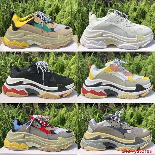 2019 luxury platform triple s designer shoes gym red blue triple black low old dad vintage casual sneakers for men women high quality
2019 luxury platform triple s designer shoes gym red blue triple black low old dad vintage casual sneakers for men women high quality