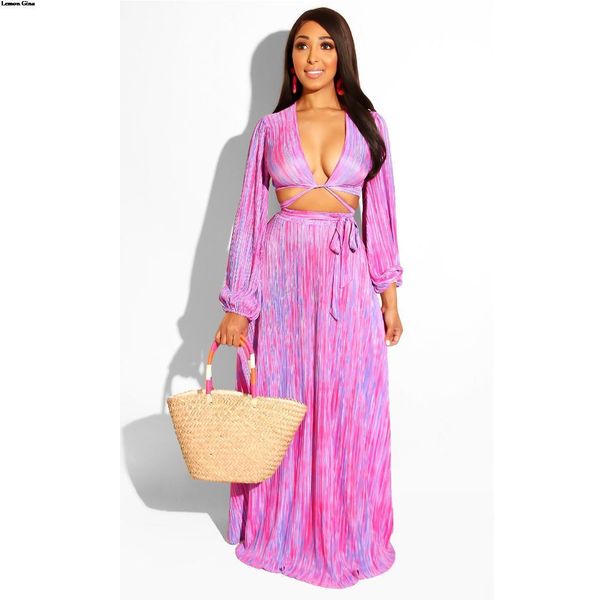 lemon gina 2019 summer women set stripes print lace up long sleeve crop maxi skirts suit 2pcs tracksuit outfit yz1035, White
lemon gina 2019 summer women set stripes print lace up long sleeve crop maxi skirts suit 2pcs tracksuit outfit yz1035, White
