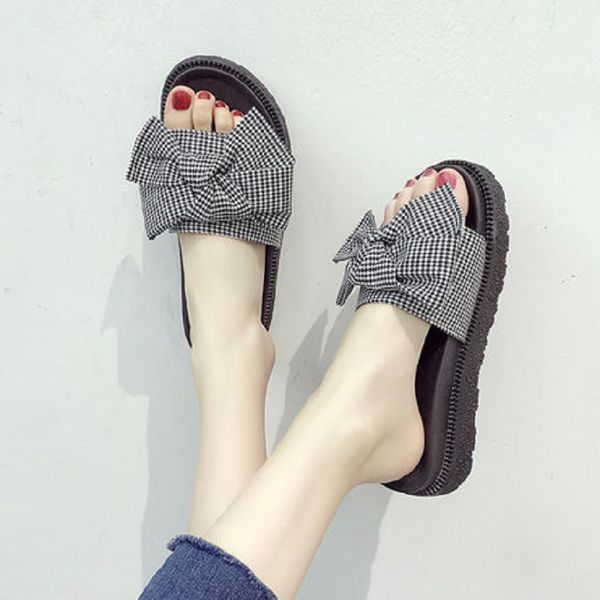 bowknot slippers summer wear muffin thick bottom beach shoes female beach sandals and slippers female 2020 new, Black
bowknot slippers summer wear muffin thick bottom beach shoes female beach sandals and slippers female 2020 new, Black