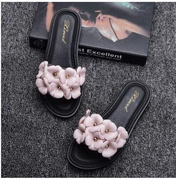 special offer sweet camellia flat bottom word drag indoor flat with non-slip casual fashion beach sandals and slippers, Black
special offer sweet camellia flat bottom word drag indoor flat with non-slip casual fashion beach sandals and slippers, Black