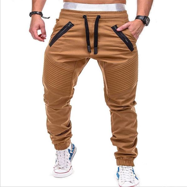 men joggers pants 2019 autumn new mens sweatpants leisure cotton mens joggers casual sweatpants men's workout slim fit trousers, Black 
men joggers pants 2019 autumn new mens sweatpants leisure cotton mens joggers casual sweatpants men's workout slim fit trousers, Black