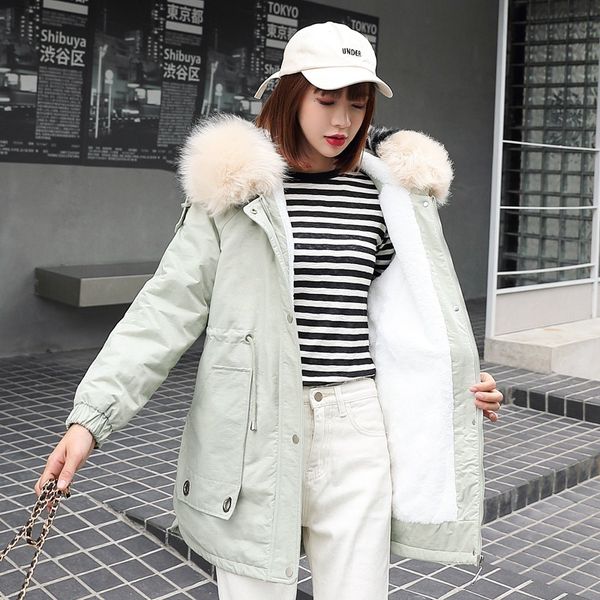 popular new warm winter coat big yards long hooded in lambs wool draw string waist collars cotton padded clothes women 1826, Tan;black
popular new warm winter coat big yards long hooded in lambs wool draw string waist collars cotton padded clothes women 1826, Tan;black