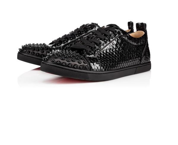2019new men women designer black spiked toe sneakers,famous brand red bottom designer mens luxury genuine leather flats sports shoes
2019new men women designer black spiked toe sneakers,famous brand red bottom designer mens luxury genuine leather flats sports shoes