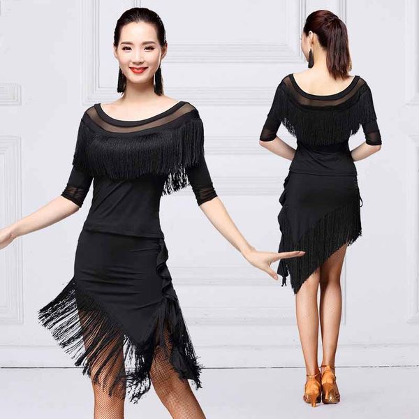 2019 new latin dance skirt for women/shirt fringe dance skirt tango ballroom dress costume clothes py235, Black;red
2019 new latin dance skirt for women/shirt fringe dance skirt tango ballroom dress costume clothes py235, Black;red