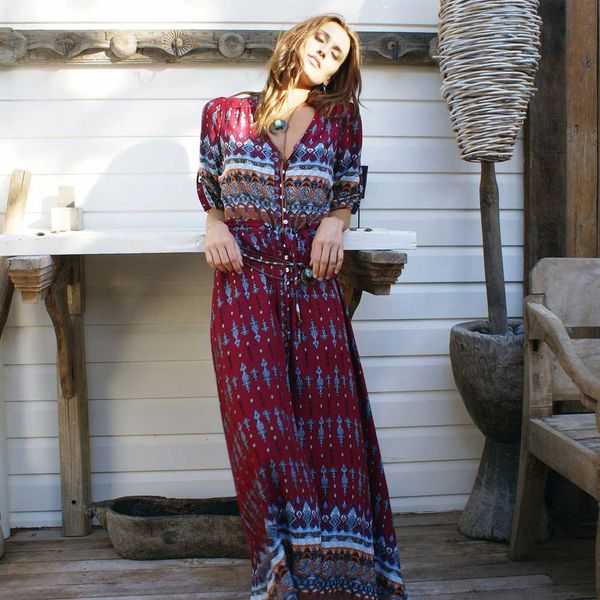 2019 summer bohemian print women maxi dress beach style holiday splitted vestidos plus size streetwear single breasted vkdr1660, Black;gray
2019 summer bohemian print women maxi dress beach style holiday splitted vestidos plus size streetwear single breasted vkdr1660, Black;gray