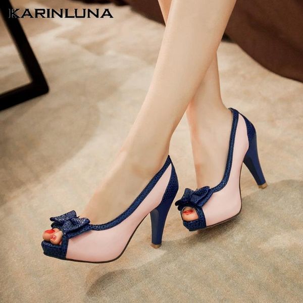 karin 2020 plus size 45 women sandals spike heel peep toe butterfly-knot pumps summer offices dressing women shoes, Black
karin 2020 plus size 45 women sandals spike heel peep toe butterfly-knot pumps summer offices dressing women shoes, Black