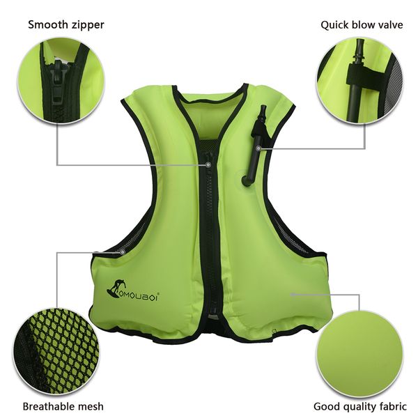 new inflatable swim vest life jacket drifting surfing life saving swimming survival vest water sports fishing life vest
new inflatable swim vest life jacket drifting surfing life saving swimming survival vest water sports fishing life vest