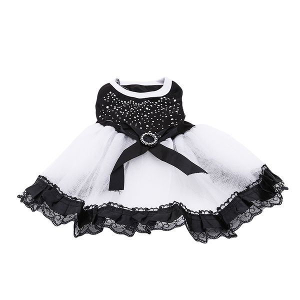 cute white &black dog tutu dress lace dress clothes party dress cute pet cat princess apparel size s / m / l / xl
cute white &black dog tutu dress lace dress clothes party dress cute pet cat princess apparel size s / m / l / xl