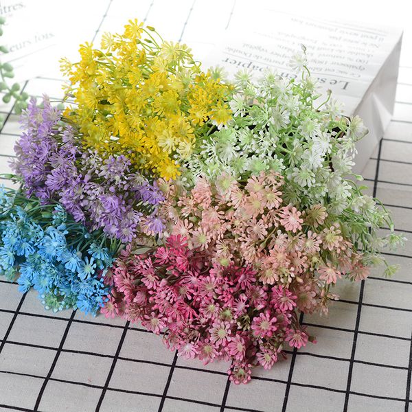 1 bouquet artificial flowers buds stars simulation silk artificial flowers for home wedding decration living room props
1 bouquet artificial flowers buds stars simulation silk artificial flowers for home wedding decration living room props