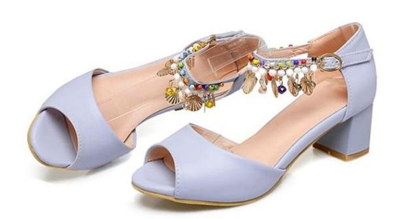 2019 women's sandals in summer with new style middle heel coarse heel @86, Black
2019 women's sandals in summer with new style middle heel coarse heel @86, Black
