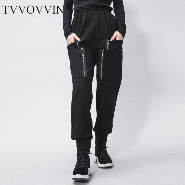 korea 2020 new spring elastic waist solid color personality cargo pants women streetwear loose slim was thin trousers y138, Black;white
korea 2020 new spring elastic waist solid color personality cargo pants women streetwear loose slim was thin trousers y138, Black;white