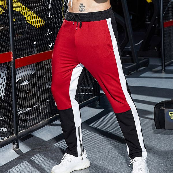 2019 muscle sports trousers men's fitness casual cotton trousers breathable beam feet gym jogging running pants men, Black;blue
2019 muscle sports trousers men's fitness casual cotton trousers breathable beam feet gym jogging running pants men, Black;blue