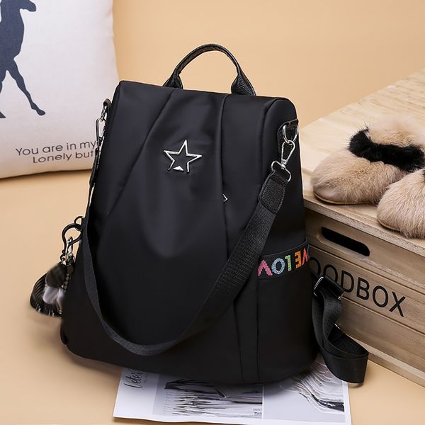 10#women anti-theft backpack personality wild oxford cloth small backpack bolsa ladies bag borse da donna 
10#women anti-theft backpack personality wild oxford cloth small backpack bolsa ladies bag borse da donna