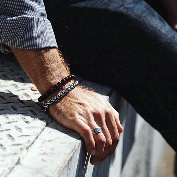 bracelet men/stainless steel/bracelet natural stone beads link multilayer trendy punk bracelets male jewelry gifts for men 2019, Golden;silver
bracelet men/stainless steel/bracelet natural stone beads link multilayer trendy punk bracelets male jewelry gifts for men 2019, Golden;silver