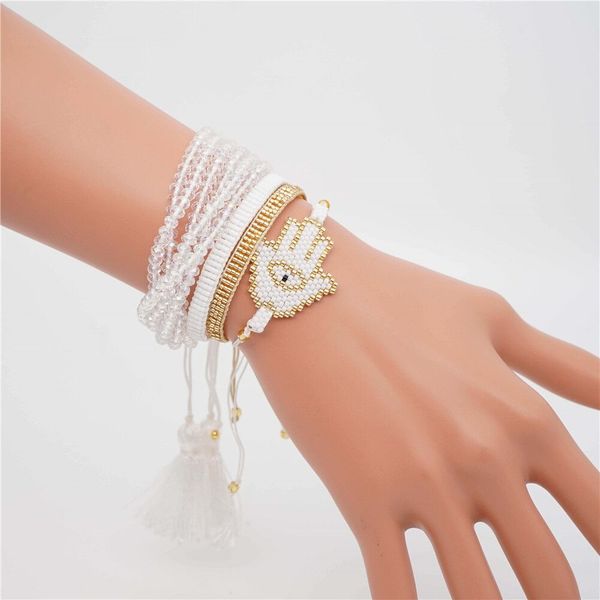 shinus jewelry miyuki bracelet evil eye bohem bileklik handcrafted statement pulseras mujer joyeria mexicana woven beaded set 19, Golden;silver
shinus jewelry miyuki bracelet evil eye bohem bileklik handcrafted statement pulseras mujer joyeria mexicana woven beaded set 19, Golden;silver