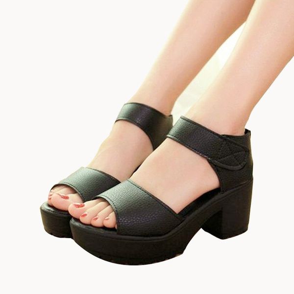 zhenzhou 2019 summer woman sandal 7cm high-heeled shoes thick heel open toe sandals platform white y200620, Black
zhenzhou 2019 summer woman sandal 7cm high-heeled shoes thick heel open toe sandals platform white y200620, Black