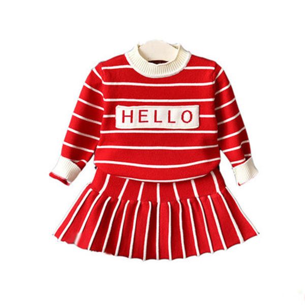 baby girls sweater set fashion autumn winter girls outfits baby girl clothes toddler girl striped letter knit +skirts 2pcs set clothing, White
baby girls sweater set fashion autumn winter girls outfits baby girl clothes toddler girl striped letter knit +skirts 2pcs set clothing, White
