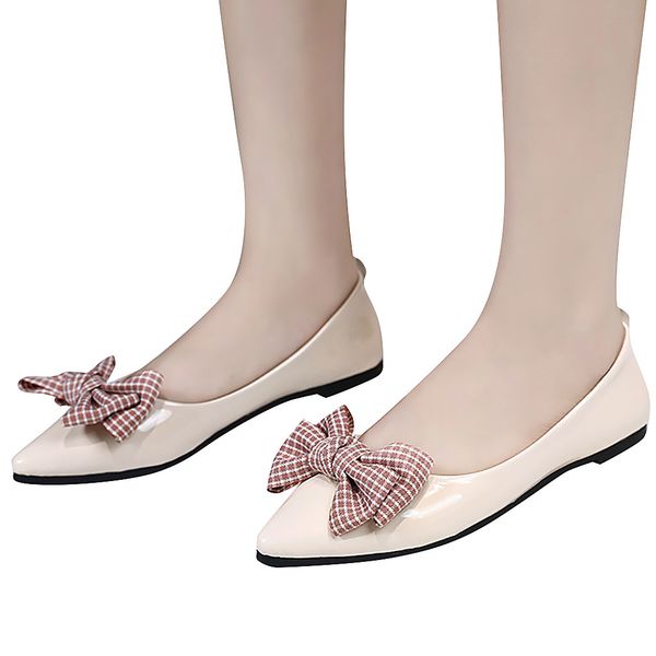 pumps lady's vintage spring summer women shoes fashion pointed toe shallow bowknot casual single shoes puls size work, Black
pumps lady's vintage spring summer women shoes fashion pointed toe shallow bowknot casual single shoes puls size work, Black