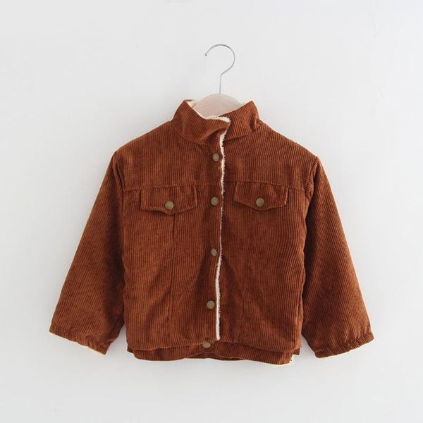 fashion children girl jacket coat button closure outerwear casual warm fleece corduroy jacket coat for autumn winter, Blue;gray
fashion children girl jacket coat button closure outerwear casual warm fleece corduroy jacket coat for autumn winter, Blue;gray