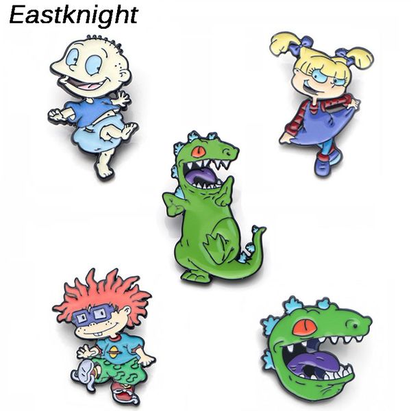 ca288 wholesale 20pcs/lot rugrats pins cute enamel pin for backpack/bag/jeans clothes badge lapel pin brooch jewelry, Gray
ca288 wholesale 20pcs/lot rugrats pins cute enamel pin for backpack/bag/jeans clothes badge lapel pin brooch jewelry, Gray
