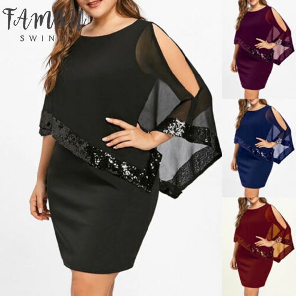 plus size women bodycon shawl tunic dress ladies party party summer short mini dresses sequins formal elegant dress 2020 new, Black;gray
plus size women bodycon shawl tunic dress ladies party party summer short mini dresses sequins formal elegant dress 2020 new, Black;gray