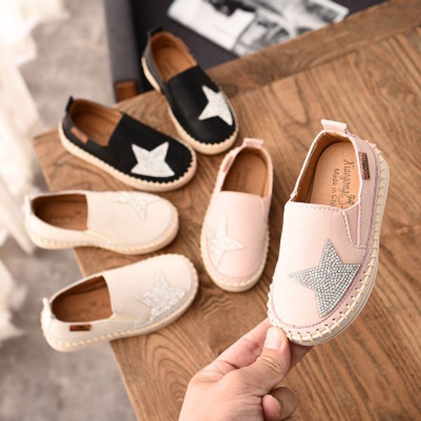 designer shoes for girl 2019 new fashion print fisherman shoes casual five-pointed star pattern flat cute children' shoe, Black;grey
designer shoes for girl 2019 new fashion print fisherman shoes casual five-pointed star pattern flat cute children' shoe, Black;grey