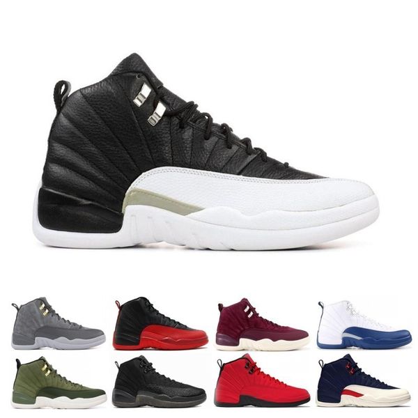 basketball shoes 12 12s men taxi the master flu game french gamma blue black white playoffs mens athletic sports sneaker size 41-47
basketball shoes 12 12s men taxi the master flu game french gamma blue black white playoffs mens athletic sports sneaker size 41-47