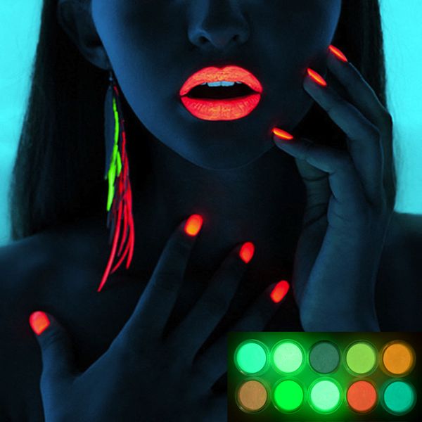 1g sugar 3d glow powder colorful ultrafine fluorescent effect 10 different colors nail glitter dust tips pigment powder nail art, Silver;gold
1g sugar 3d glow powder colorful ultrafine fluorescent effect 10 different colors nail glitter dust tips pigment powder nail art, Silver;gold