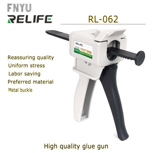 relife rl-062 glue gun metal buckle manual propelling glue gun wrench hand grip