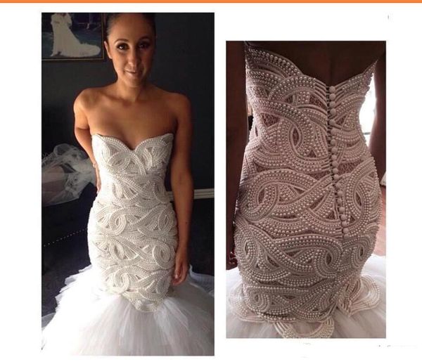2019 white mermaid wedding dre e vintage weetheart pearl beaded tulle layered ruffle trumpt bridal gown plu ize ve tido de novia
2019 white mermaid wedding dre e vintage weetheart pearl beaded tulle layered ruffle trumpt bridal gown plu ize ve tido de novia
