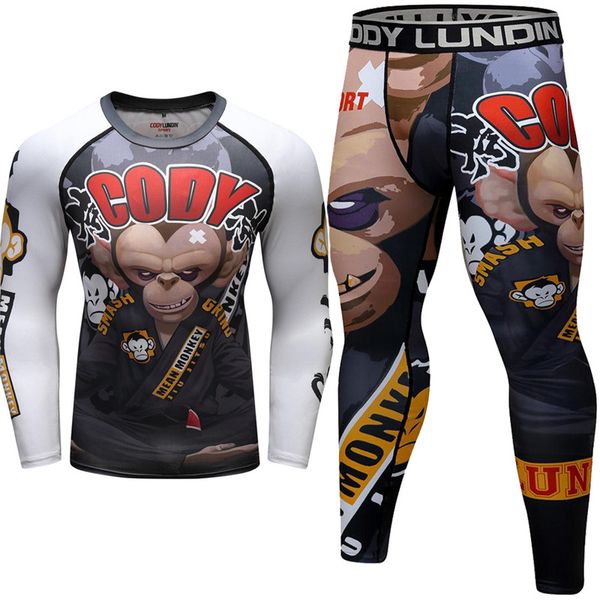 men's fight t shirt bjj jiu jitsu 3d print rashgaurd set muay thai compression kickboxing tight trousers boxing jerseys suit, Black;red
men's fight t shirt bjj jiu jitsu 3d print rashgaurd set muay thai compression kickboxing tight trousers boxing jerseys suit, Black;red