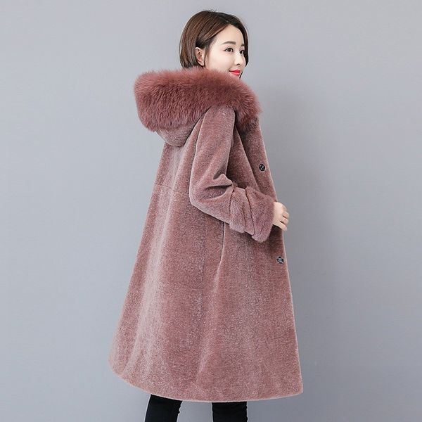 winter women faux fur long coat slim fit elegant office ladies fur collar hoody mid overcoat single breasted casual outerwear, Black
winter women faux fur long coat slim fit elegant office ladies fur collar hoody mid overcoat single breasted casual outerwear, Black
