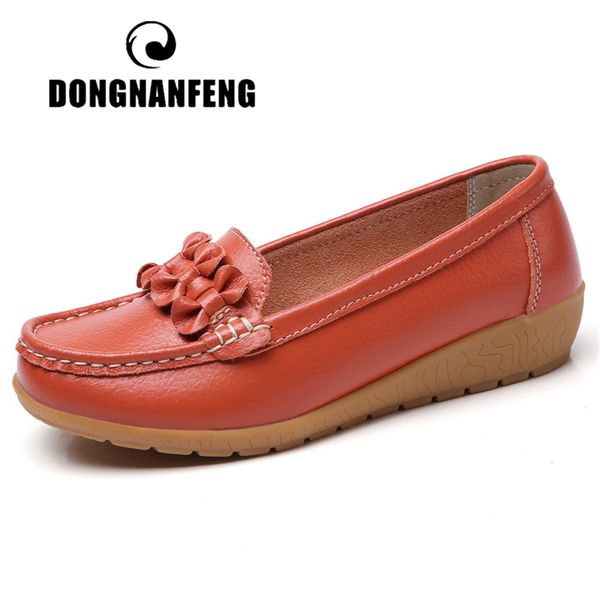 dongnanfeng women ladies female mother genuine leather shoes flats loafers slip on breathable soft bow plus size 41 42 jts-169, Black
dongnanfeng women ladies female mother genuine leather shoes flats loafers slip on breathable soft bow plus size 41 42 jts-169, Black