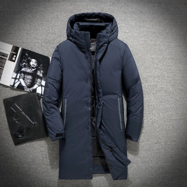 mens long down coat winter jackets hooded white duck down parkas thick warm clothing snow russia coats plus size, Black
mens long down coat winter jackets hooded white duck down parkas thick warm clothing snow russia coats plus size, Black