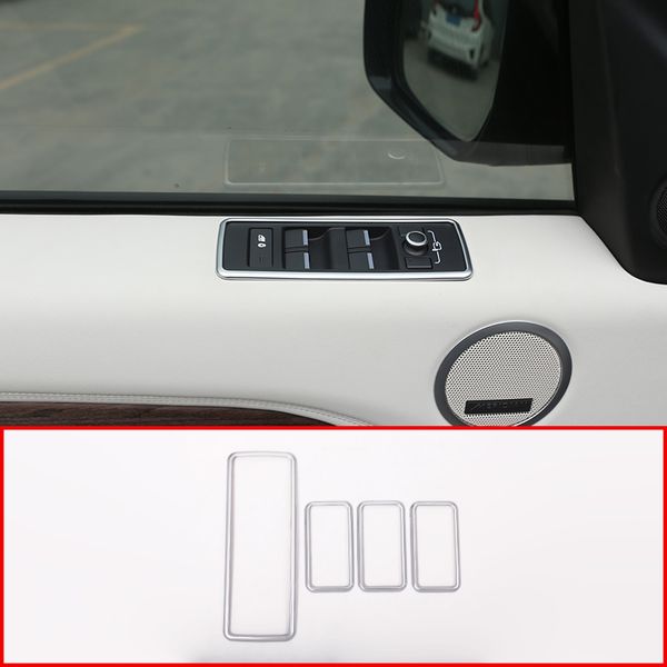 for discovery 5 lr5 2017-20 l462 car-styling abs matte chrome window lift button frame cover trim interior accessory
for discovery 5 lr5 2017-20 l462 car-styling abs matte chrome window lift button frame cover trim interior accessory