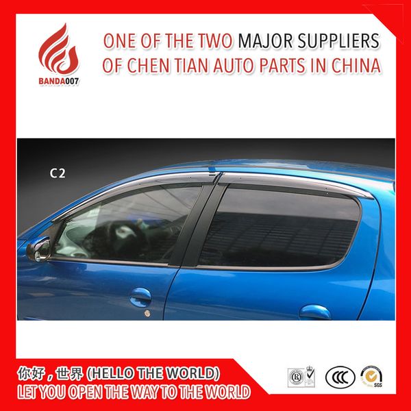 4 piece injection molding trim vent shade rain sun wind deflector window visor for chevrolet c2 c3-xr c4l c5
4 piece injection molding trim vent shade rain sun wind deflector window visor for chevrolet c2 c3-xr c4l c5