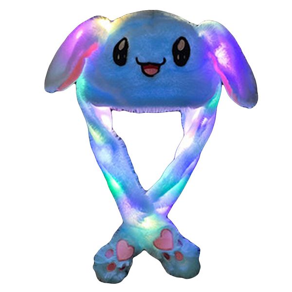 funny hat women men kids lighting hat cute rabbit ears plush ears can move cap children shine winter warm for party night, Blue;gray
funny hat women men kids lighting hat cute rabbit ears plush ears can move cap children shine winter warm for party night, Blue;gray