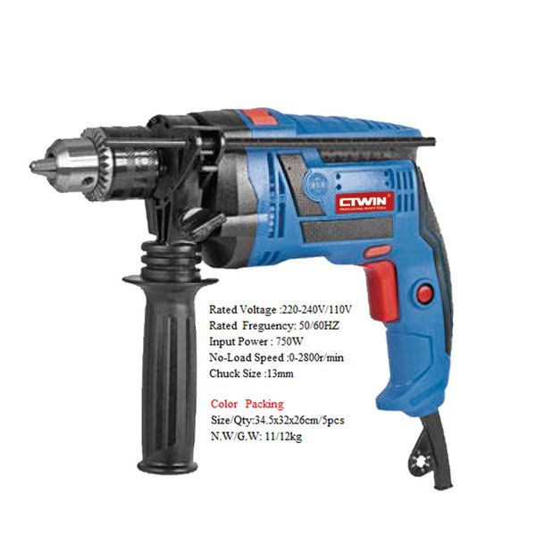 2018 new 750w impact drill for drilling electric power tools household 13mm useful machine
2018 new 750w impact drill for drilling electric power tools household 13mm useful machine