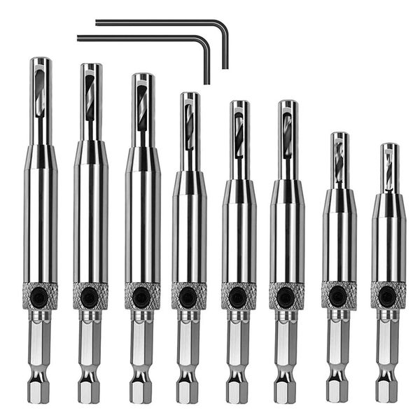 10pcs hinge drill bit set hss self centering drill bits for wood door window cabinet woodworking hinge hole bit
10pcs hinge drill bit set hss self centering drill bits for wood door window cabinet woodworking hinge hole bit