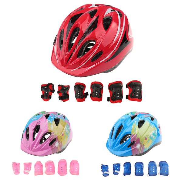 magideal 7 pieces outdoor kid child roller skating bike helmet knee wrist guard elbow pad set for skateboarding cycling bike
magideal 7 pieces outdoor kid child roller skating bike helmet knee wrist guard elbow pad set for skateboarding cycling bike
