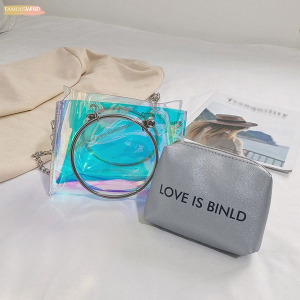 fashion lady jelly square bag transparent holographic women bags hasp ring messenger bag sac transparent zer
fashion lady jelly square bag transparent holographic women bags hasp ring messenger bag sac transparent zer