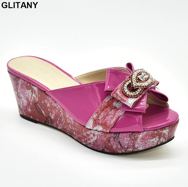 dress shoes latest women wedges slippers african decorated with rhinestone wedding luxury italian shoe, Black
dress shoes latest women wedges slippers african decorated with rhinestone wedding luxury italian shoe, Black