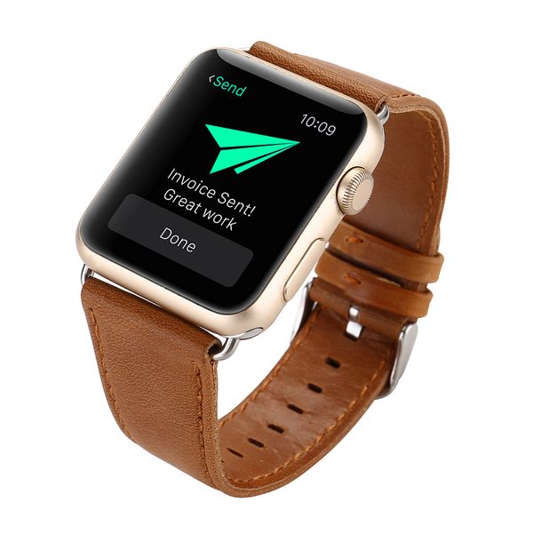 luxury leather loop bands for apple watch series5 4 3 2 straps for iwatch 38mm 42mm bracelet accessories wrist for watchband 44mm 40mm, Black;brown
luxury leather loop bands for apple watch series5 4 3 2 straps for iwatch 38mm 42mm bracelet accessories wrist for watchband 44mm 40mm, Black;brown