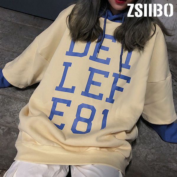 2019 winter women hoodies jumper streetwear sweatshirt female solid pullovers kawaii harajuku letter loose clothes, Black
2019 winter women hoodies jumper streetwear sweatshirt female solid pullovers kawaii harajuku letter loose clothes, Black