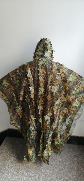 leafy poncho jungle ghillie suits hunting camouflage 3d bionic leaf yowie mesh for hunting add uttons more convenient, Camo
leafy poncho jungle ghillie suits hunting camouflage 3d bionic leaf yowie mesh for hunting add uttons more convenient, Camo