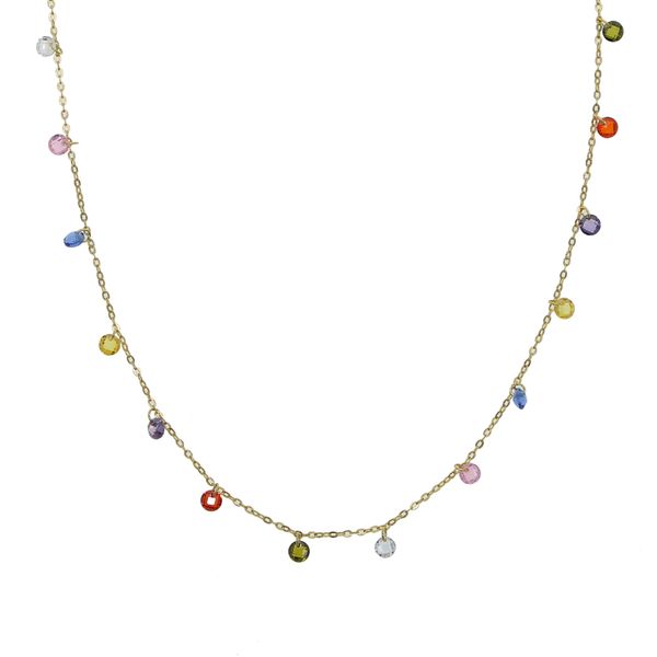 rainbow cz charm choker necklace 32+10cm elegance delicate girl women choker fashion, Silver
rainbow cz charm choker necklace 32+10cm elegance delicate girl women choker fashion, Silver