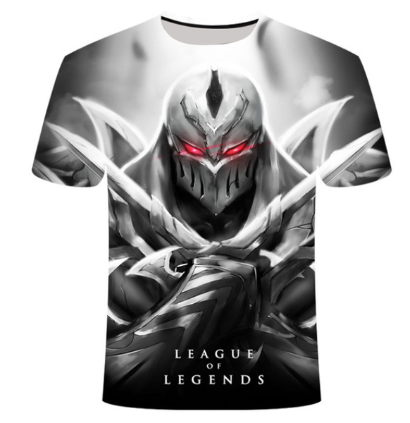 2019 game league of legends 3d printed t-shirt yasuo zed leesin t shirt casual shorts tshirt short sleeve summer streetwear hip hop q1054, White;black
2019 game league of legends 3d printed t-shirt yasuo zed leesin t shirt casual shorts tshirt short sleeve summer streetwear hip hop q1054, White;black