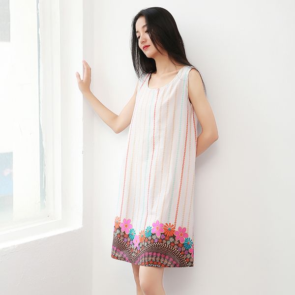 johnature women embroidery vintage sleeveless dress 2019 summer new sweet mori girl tanks dress print floral women chinese, Black;gray
johnature women embroidery vintage sleeveless dress 2019 summer new sweet mori girl tanks dress print floral women chinese, Black;gray